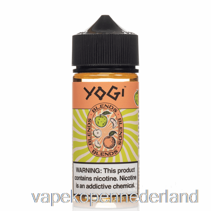 Elektronische Sigaret Vape Appel Perzik Ijs - Yogi Blends - 100ml 3mg